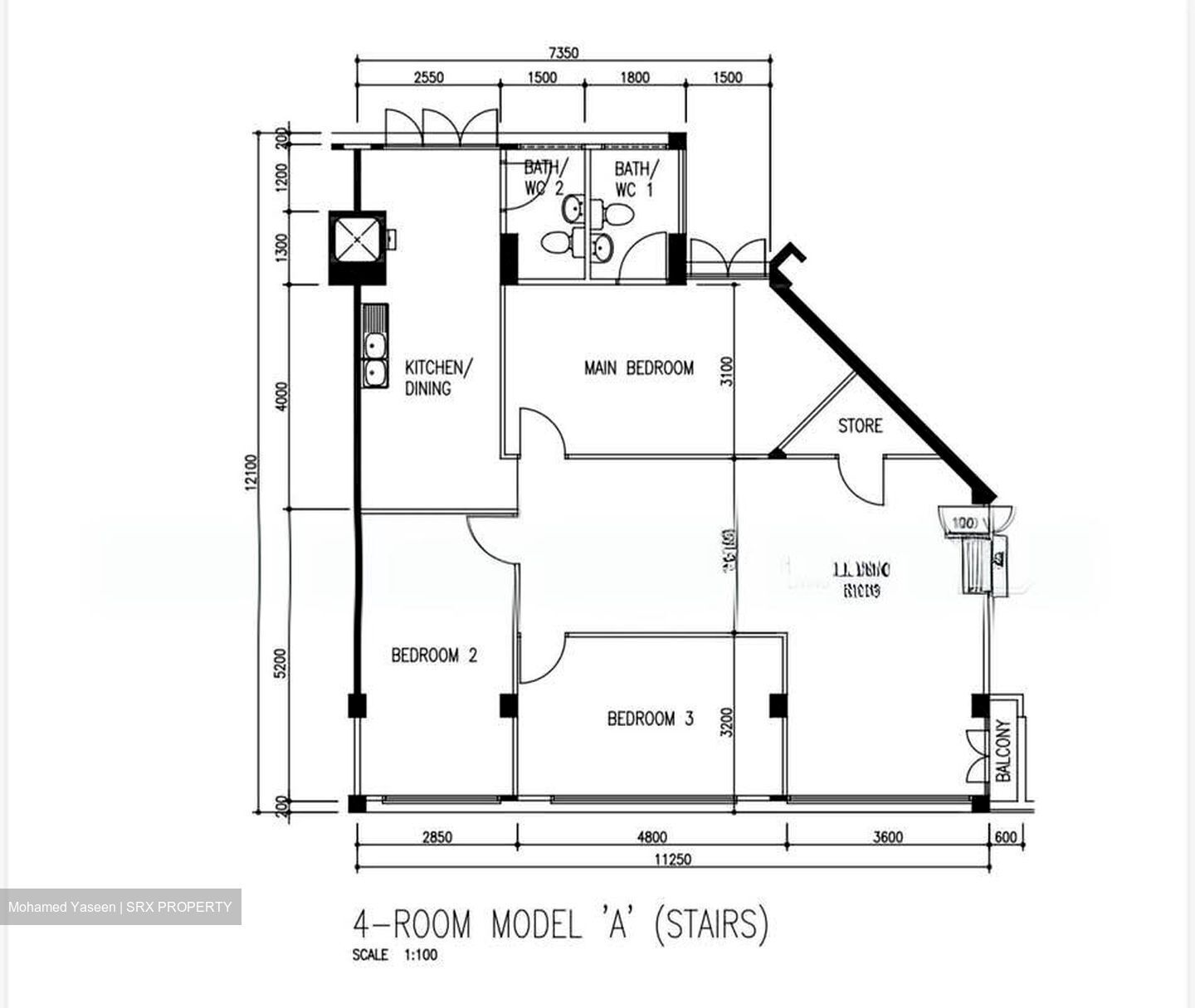 Blk 501 Tampines Heart (Tampines), HDB 4 Rooms #540197301